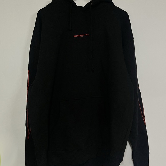 NWOT Shadow Hill USA Los Angeles Lightning Red Bolt Unisex Hoodie